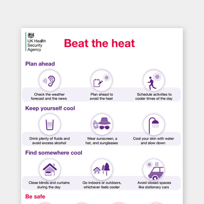 Beat the heat beat the heat flyer