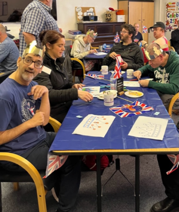 DENW Members enjoying the King's Coronation