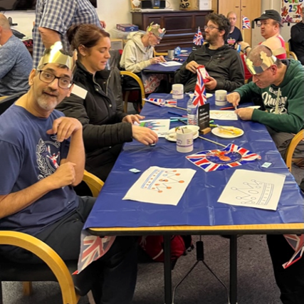 DENW Members enjoying the King's Coronation
