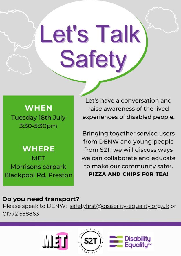 Let’s Talk Safety Let's Talk Safety