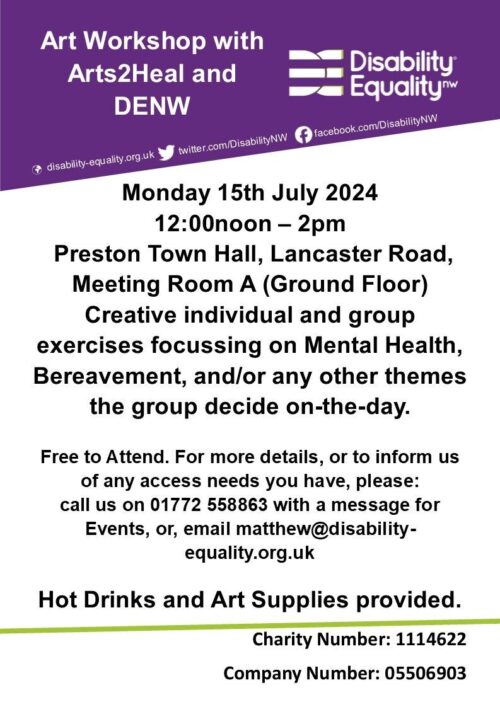 July Art Workshop 2024 July Art Workshop 2024