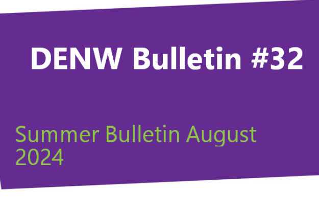 2024-09-10 20_36_49-summer bulletin FINAL with edits.docx – Microsoft Word Purple graphic with text "DENW Bulletin"