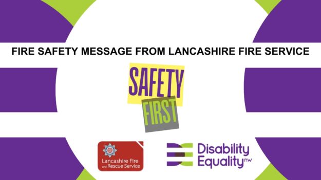 Poster of message from Lancashire Fire and Rescue Service Poster of message from Lancashire Fire and Rescue Service