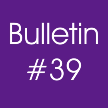 Bulletin 39 Bulletin 39