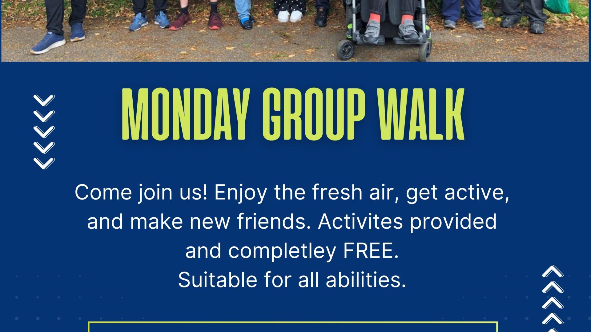 Monday Wellbeing Walking Group