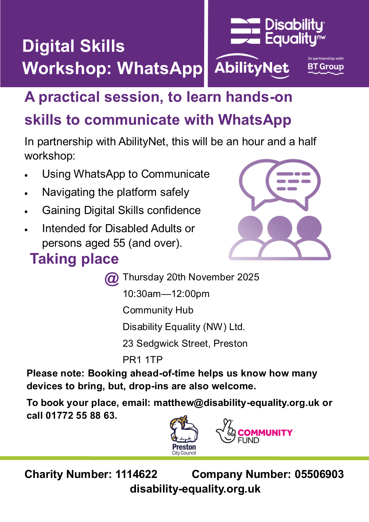 Digital Skills Workshop: Whatsapp