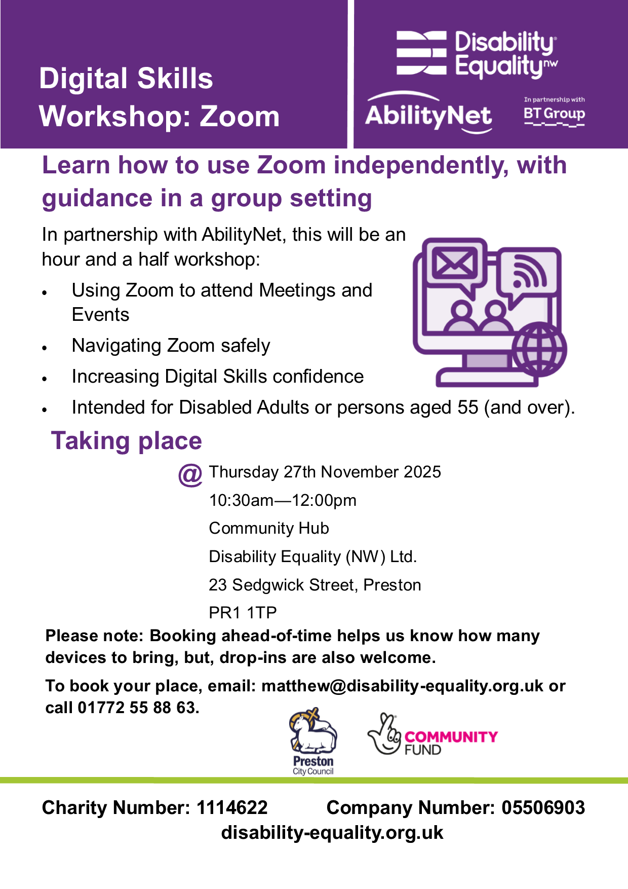 Digital Skills Workshop: Zoom